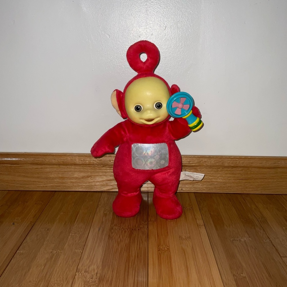 Teletubbies: Vintage Talking/Laughing/Tummy lights up Teletubbie PO Plush Toy